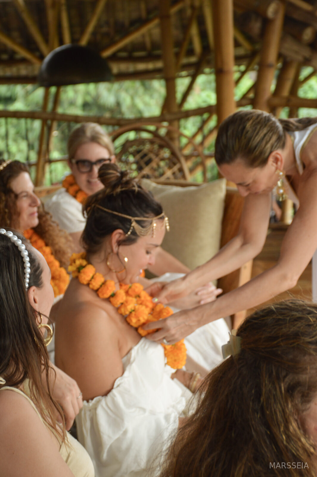 The garland blessing