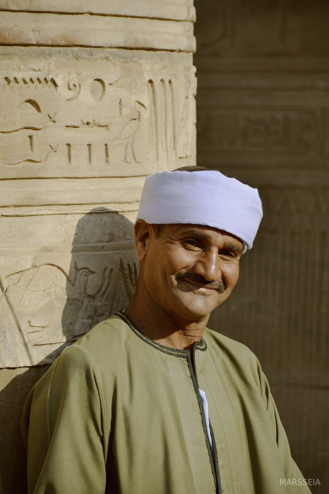 A keeper of the temple