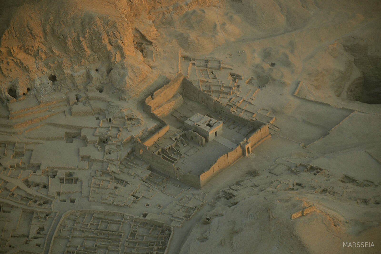The West Bank from the balloon