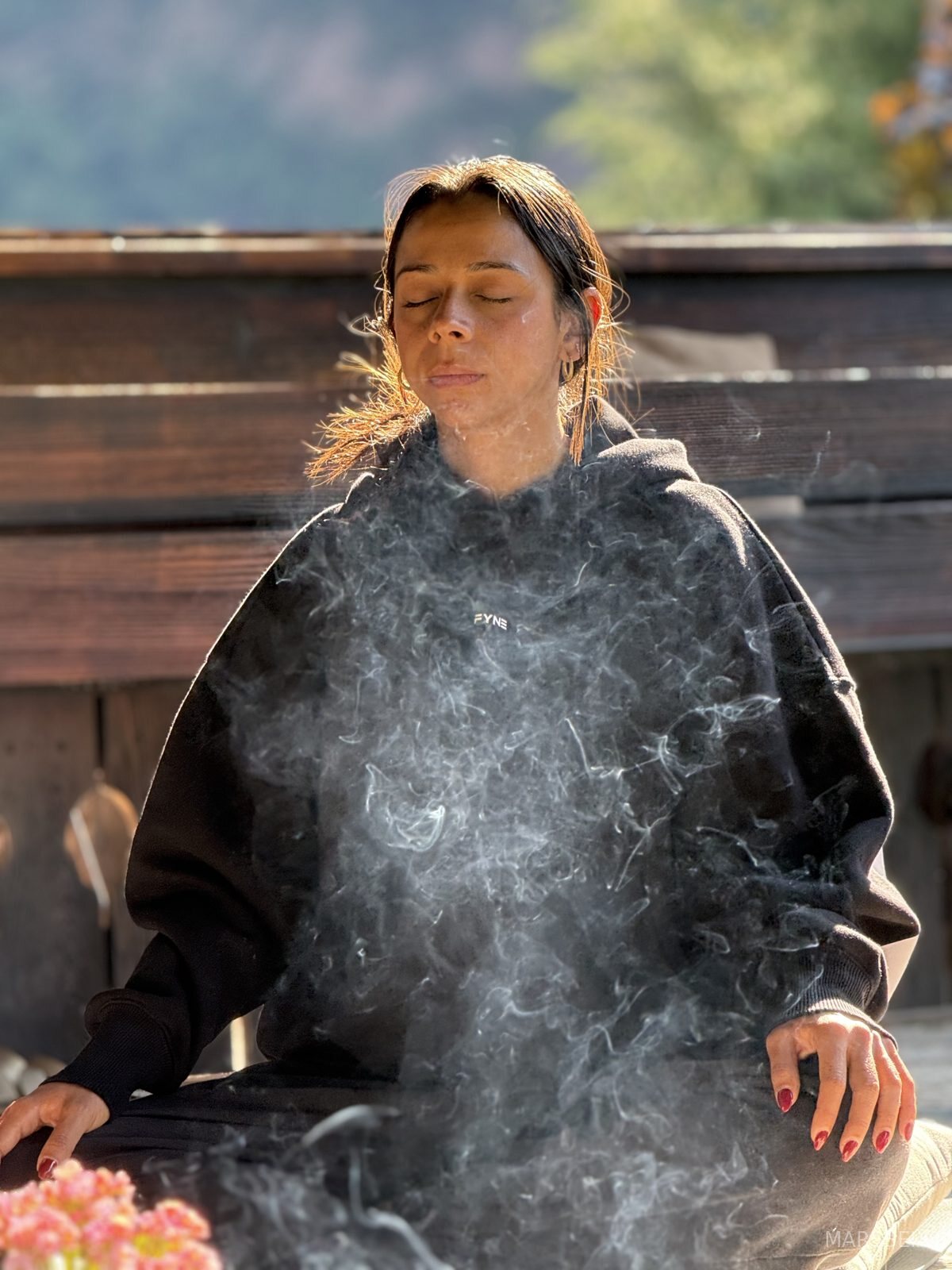 Meditation, incense