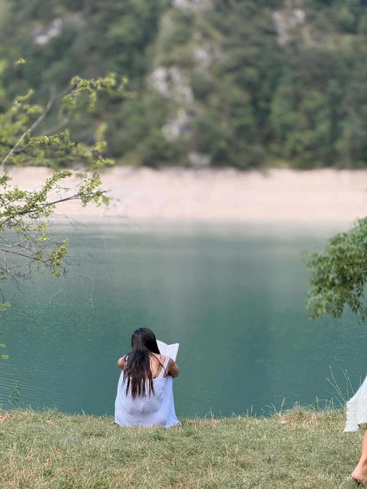 Alone by the lake